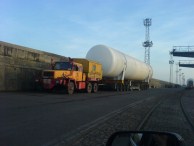 Transport of oversized heavylift tanks from China to Bulgaria