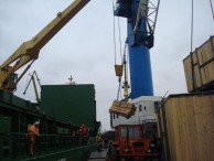 Industrial project cargo from Bucharest, Romania to India